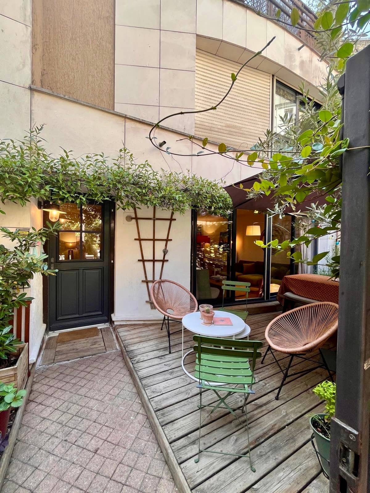 Paris 11e, Bastille – terrasse arborée