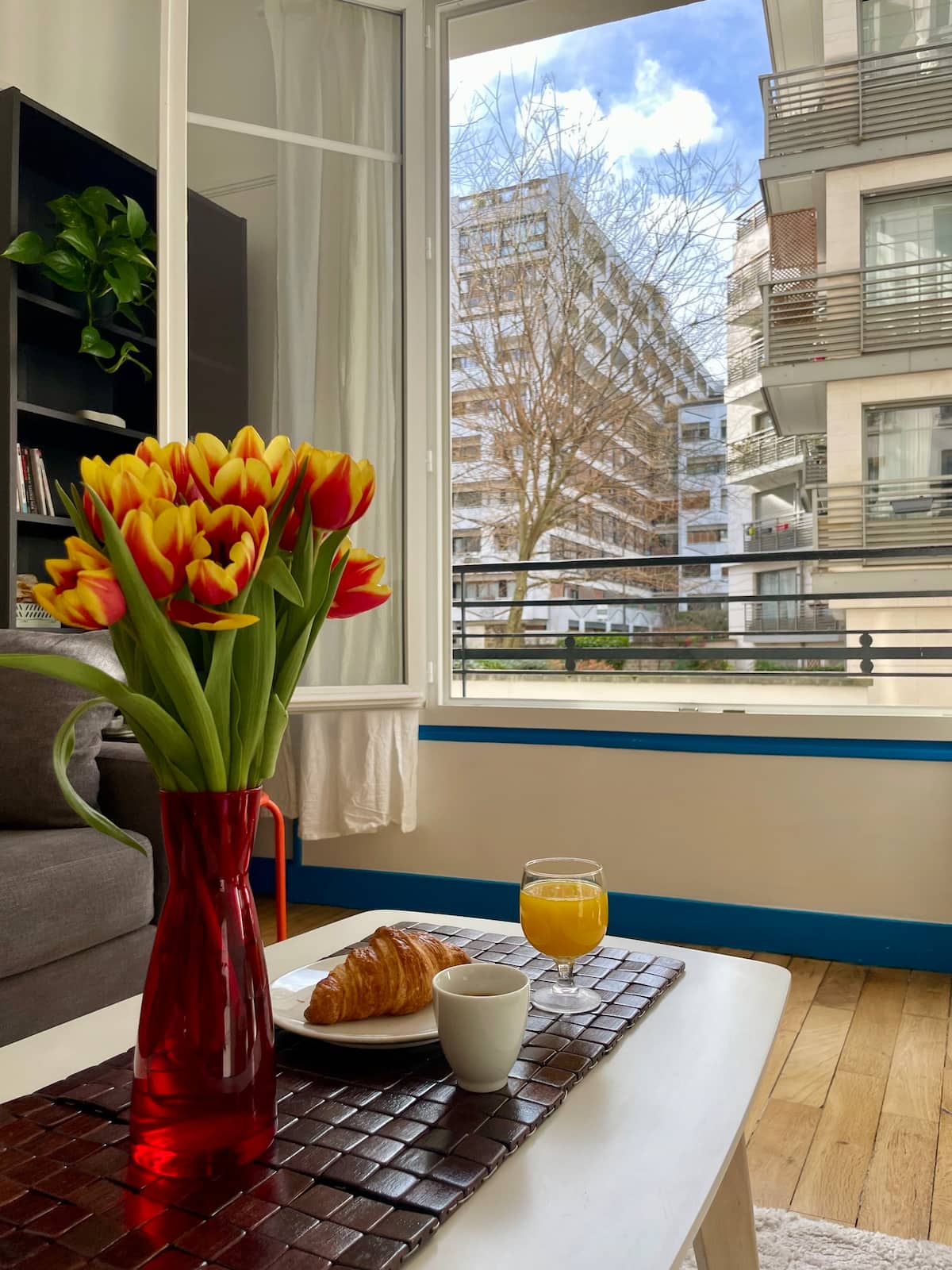 Paris 13e – vue depuis le salon